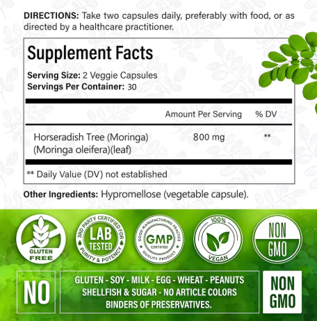 Luze care Moringa Capsules