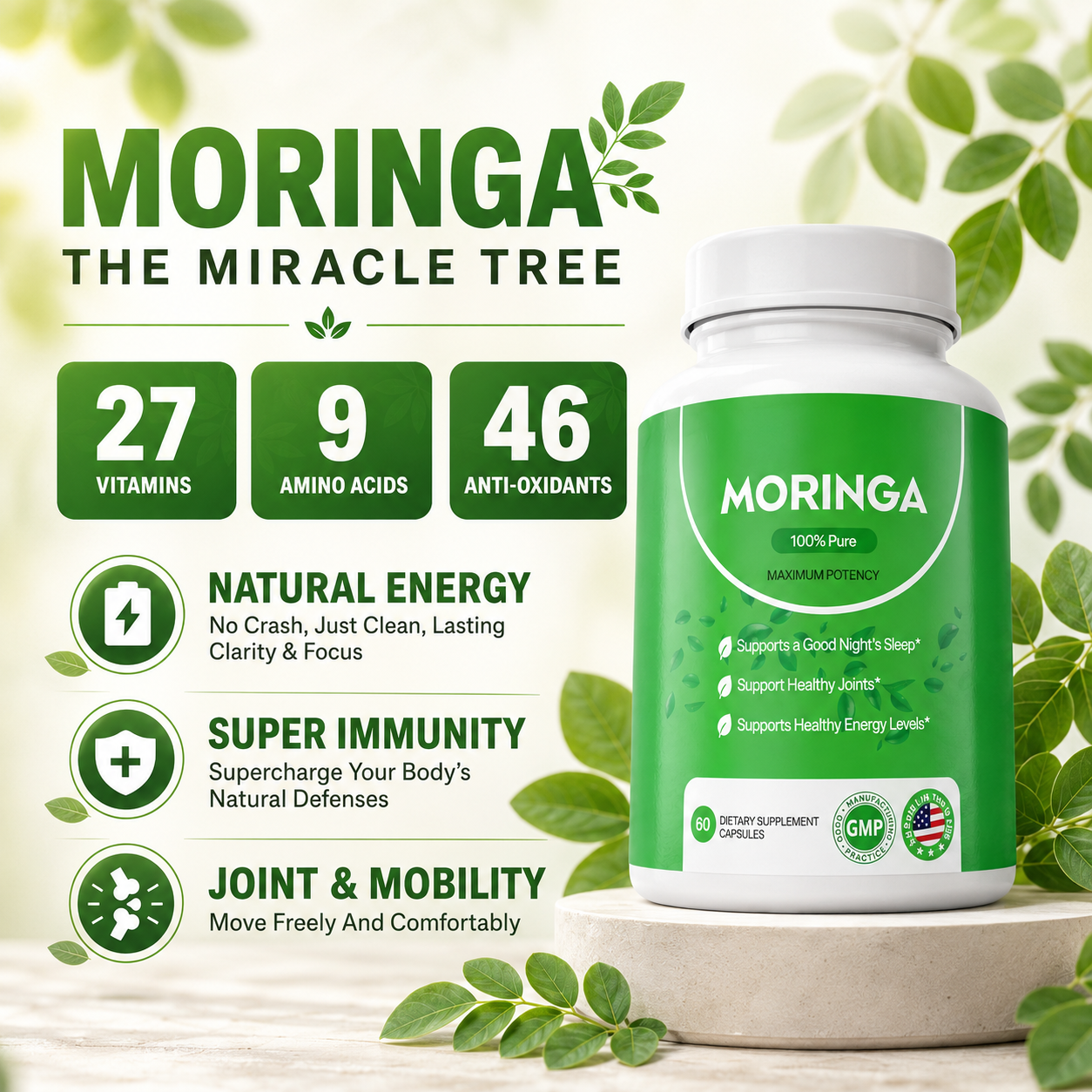Luze care Moringa Capsules